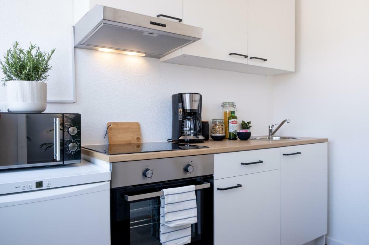 Helles Design-Appartement An Der Messe Essen Bagian luar foto